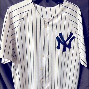 Majestic New York Yankee #2 Derek Jeter Jersey